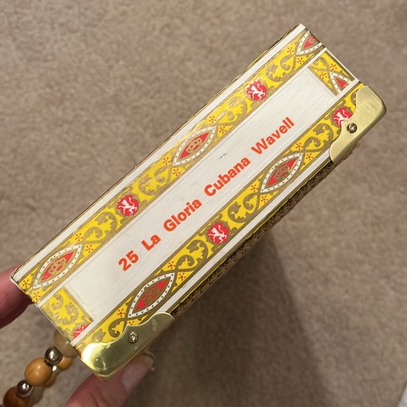 👜 Handmade La Gloria Cubana Cigar Box Purse / Keepsake Box / Jewelry Case - Picture 9 of 17